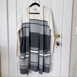Chico’s Zenergy Long Striped Sweater